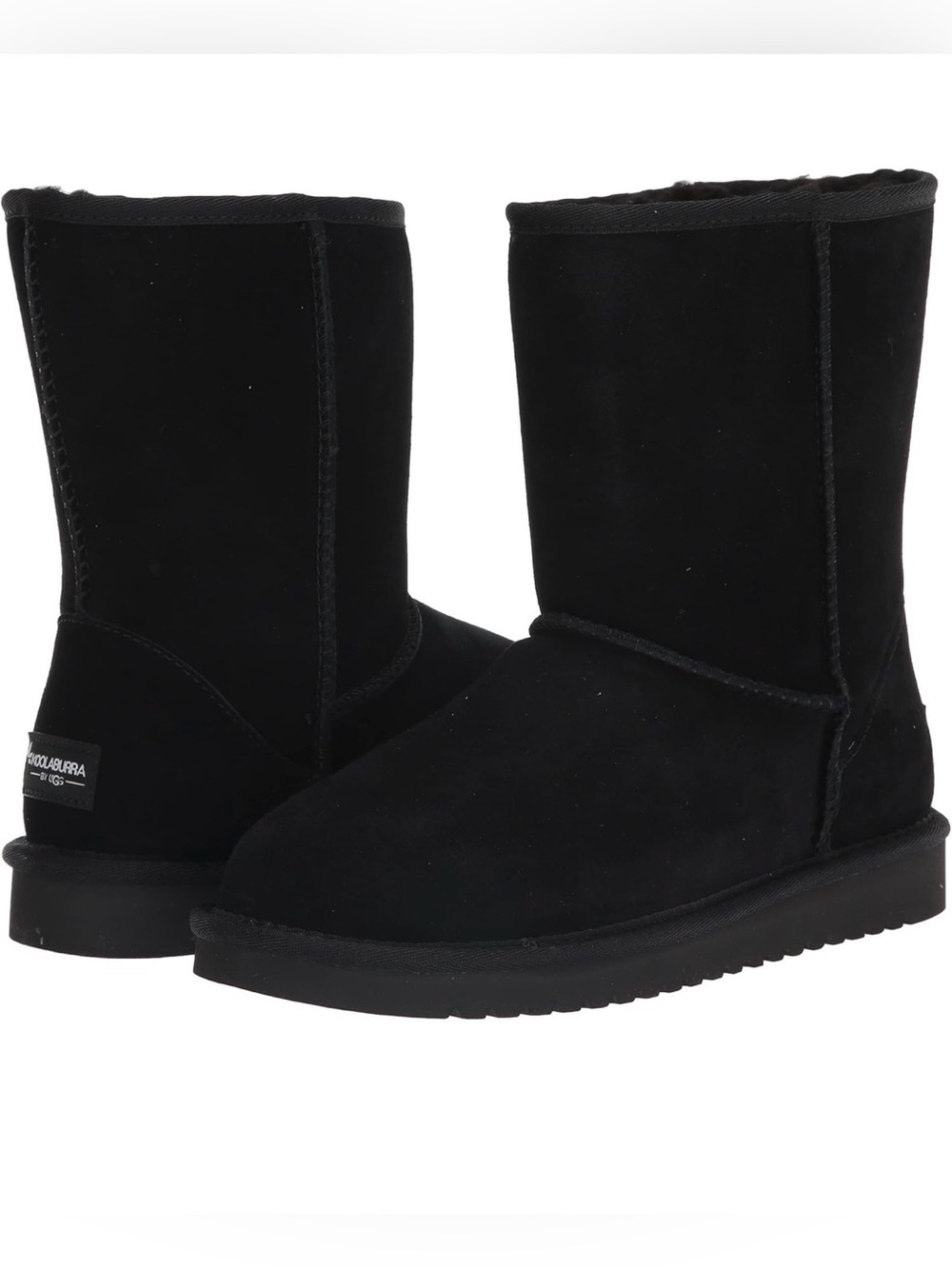 Koolaburra UGG Koola Short Boot Black Suede size 5